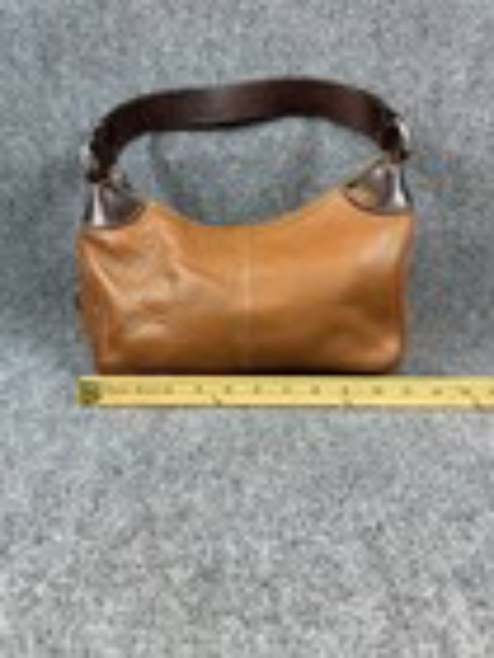 Dooney & Bourke All Weather Leather Brown Shoulder Bag Vintage